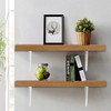 Wideskall® Metal 3" x 4" inch Wall Corner Angle Shelving