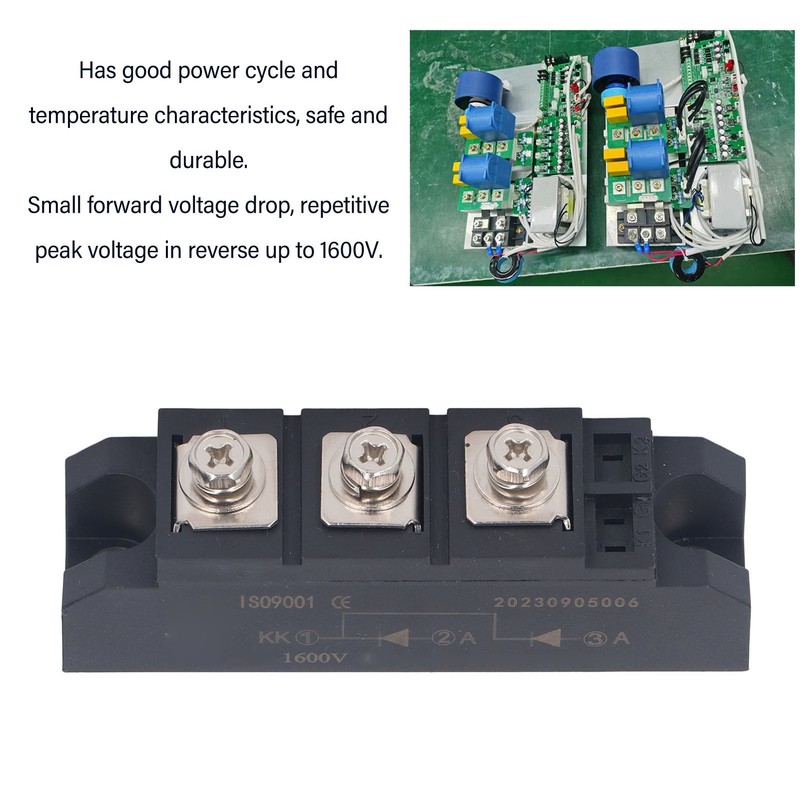 Bridge Rectifier 1600V 3 Terminal 2 in 1 Out Common