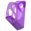 Exacompta Linicolor Ecomag Magazine File - Purple Translucent