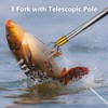 Dutiplus Telescopic Fish Gaff with 1~5 Teeth Assorted harpoons Barbed,