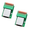 Namvo 2PCS RJ45 Ethernet Connect Terminal RJ45 8P8C Female To