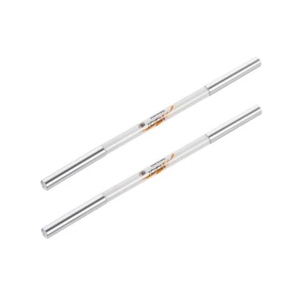 PartyKindom 2Pcs Eyebrow Pencil with Brush Dual Ended Makeup Tool
