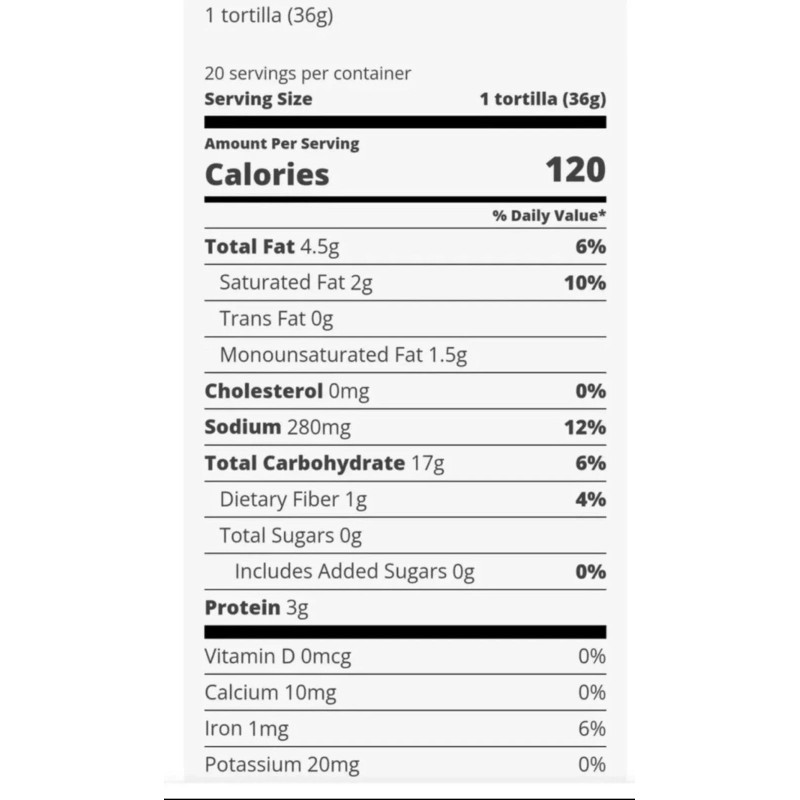 HEB TEXAS HEB Bakery Flour Tortillas 4 pack 80 Total