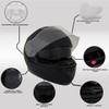 Milwaukee Helmets MPH9836DOT Sweeper Gloss Black DOT Approved Motorcycle Full