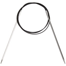 KnitPro 100 cm x 2.75 mm Nova Cubics Fixed Circular Needles, Shiny Brass