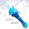 ArtCreativity Light Up Dolphin Bubble Blower Wand - 12 Inch