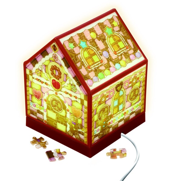 208 Piece Jigsaw Puzzle Light Candy House