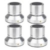 Lyaciomn Speaker Isolation Stand Lead Alloy Adjustable Tray Pad Ceramic