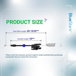 BlueStars 946-04728A 746-04728 Single Speed Drive Cable - for Troy-Bilt TB200 TB210 TB430 RM410 MTD Craftsman Yard Machines Yard Man Huskee Rotary 15102 Lawn Mower 946-04728 746-04728A 746-04728