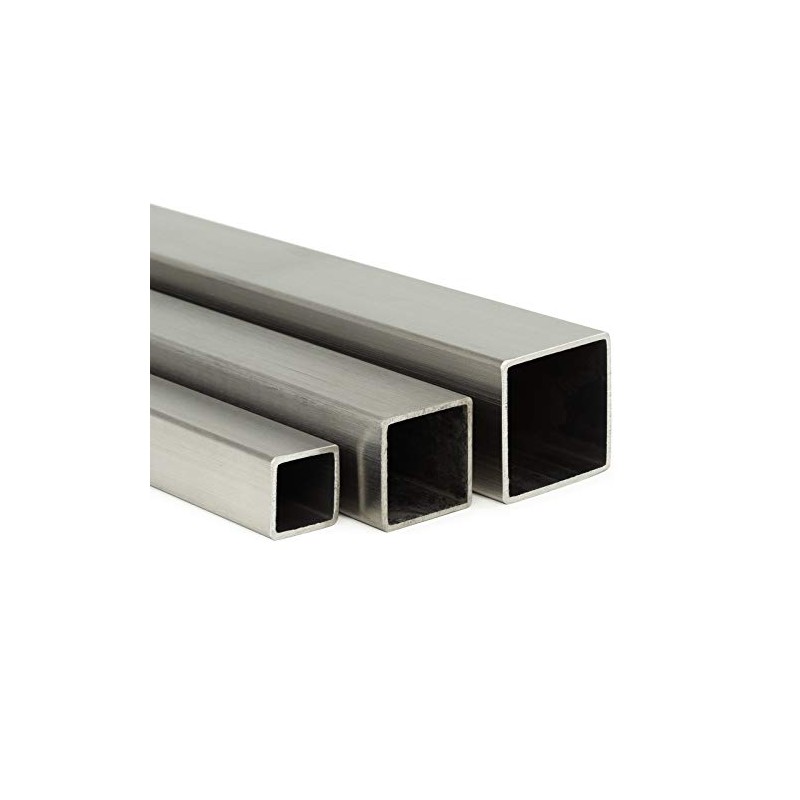 Rectangular Piping / Stainless Steel / Various Sizes with 2