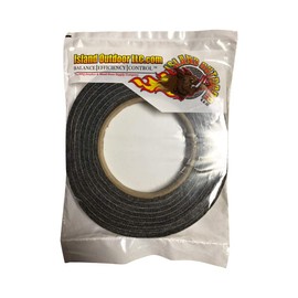 LavaLock® Self Stick BBQ Gasket Grey High Temp Smoker Gasket Charcoal Grill Seal - Factory Shorts (6 ft x 1/8 x 1/2w Self Stick, Grey High Temp)