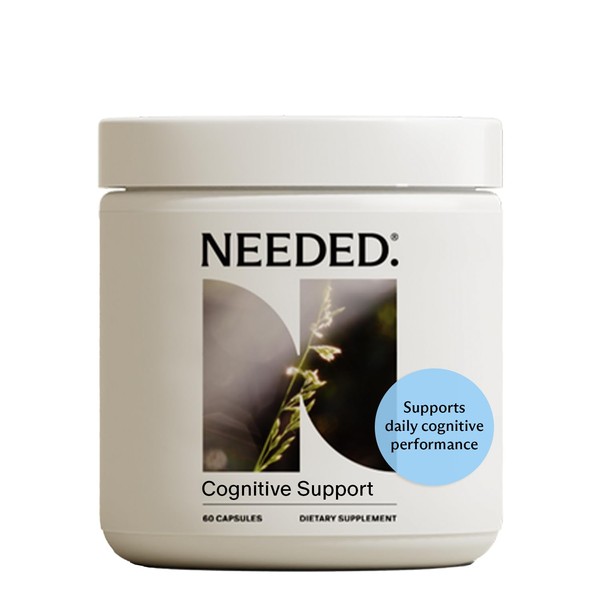 Needed. Needed. Cognitive Support - Comprehensive Supplement with Ashwagandha, Reishi