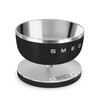SMEG Contemporary Digital Kitchen Scale with Removable Bowl (Black)