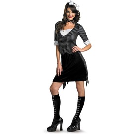 Jack Skellington Sassy Costume - Large - Dress Size 12-14