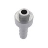 ICT Billet 1/4" Aluminum Weld Barb - Weldable Fitting Nipple