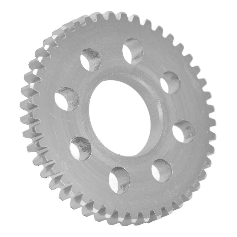 3Pcs Spur Gear 8 Holes Aluminium 4mm Thickness 14mm Centre