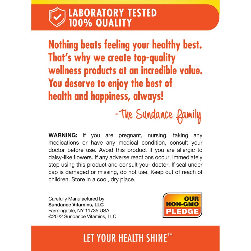 Sundance Lutein 20mg | 30 Softgels | with Zeaxanthin |
