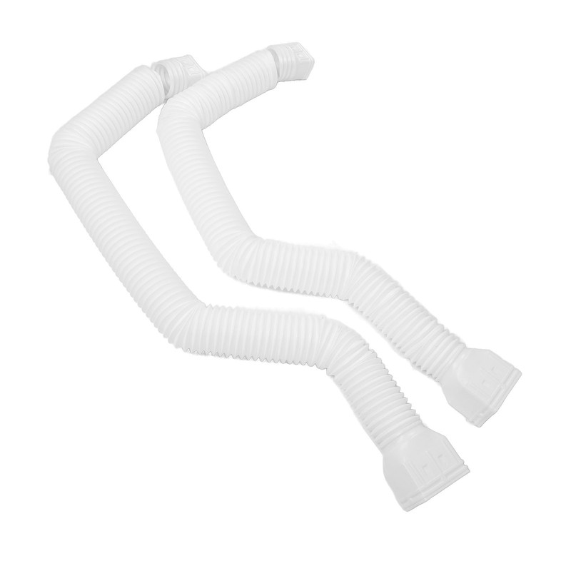 2 Set Gutter Downspout Extension Flexible 21in to 58in Drainage