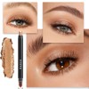 Eyeshadow Stick Gold, Cream Glitter Eye Shadow Shimmer Dual-Ended Eyeshadows