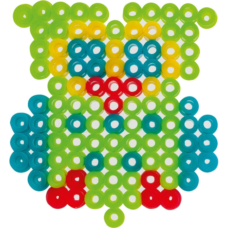folia folia 73211 - Bügelperlen Stiftplatten Mix, BASIC SMALL, 3