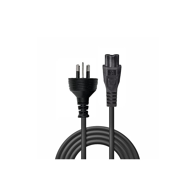 LINDY 1m Power Cable 10A 3-Pin Plug to IEC C5