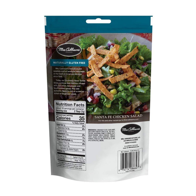 Mrs. Cubbison's Tortilla Strips - Santa Fe Style, Great for