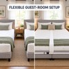 Twin to King Bed Bridge Converter Kit with 315 Inch