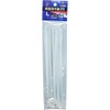 Cable Ties, L (Length 9.8 inches (25 cm), Reusable, Approx. 10 Pieces, White