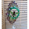 Stainless Steel Wind Spinner - Colour Bumble Bee Hive