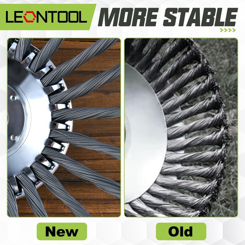 LEONTOOL 10 Inch Unbreakable Wired Trimmer Blade Steel Wire Cutter