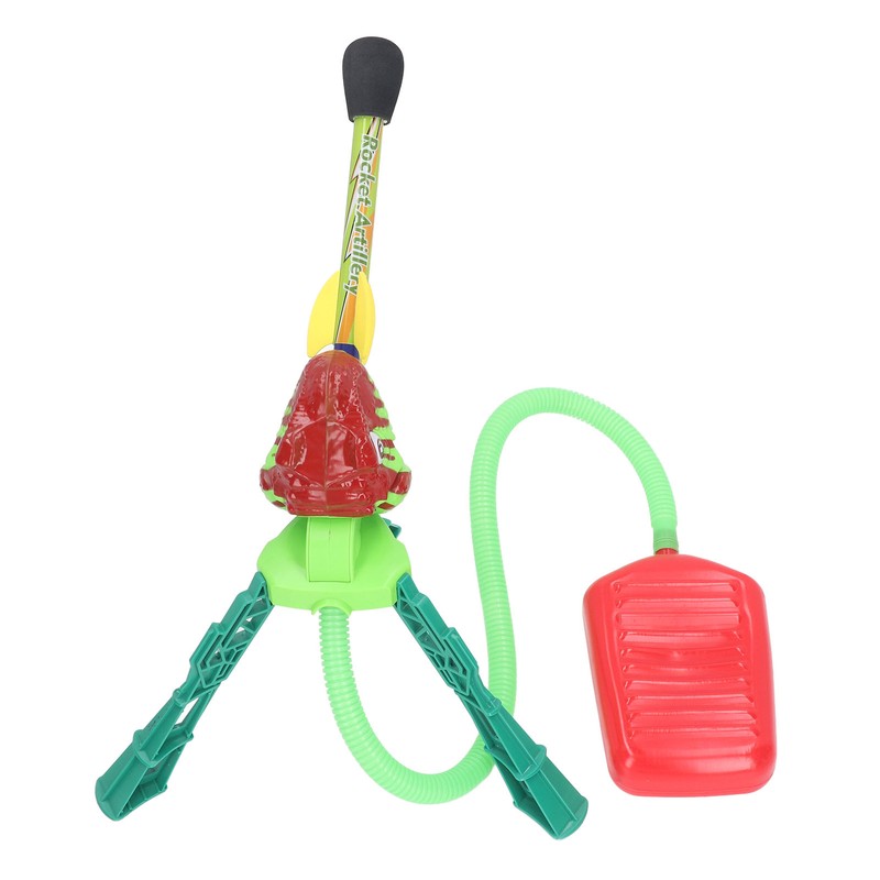 Kids Rocket Launcher Safe Luminous Effect Step On Launcher Toy