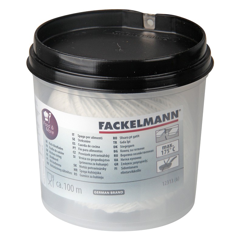 Fackelmann 12313 Cooking Twine 100 m Kitchen Twine in Dispenser