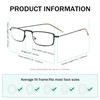 Eyekepper - Juego de 5 gafas de lectura con marco