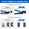 Muzata Custom Cable Railing Crimping Tool Hydraulic Crimper Hydraulic Crimping