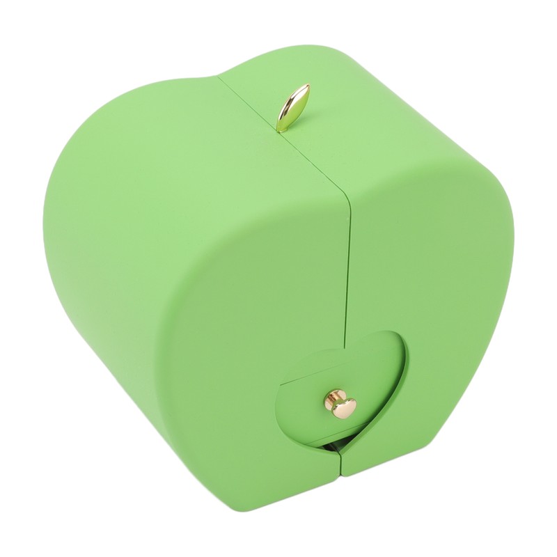 Rose Jewelry Box Apple Rose Shape Acrylic Jewelry Gift Box