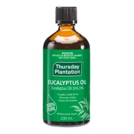 Thursday Plantation 100% Eucalyptus Oil 200mL