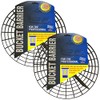 2 Car Wash Buckets & Bucket Barriers - 2 Bucket