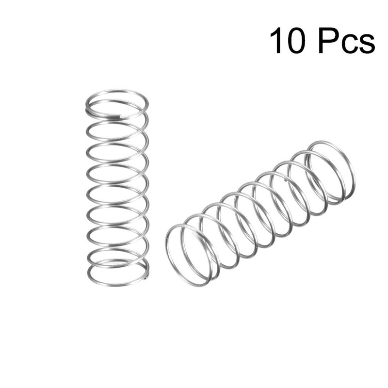 sourcing map Wire Diameter 0.01", OD 0.2", Free Length 0.59"