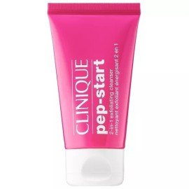 Clinique New Clinique Pep-Start 2-in-1 Exfoliating Cleanser 1oz/30ml Travel Size