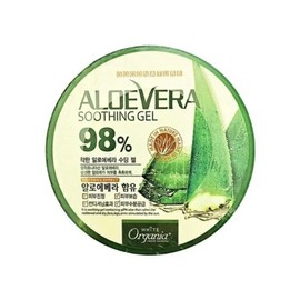 White Organia Good Aloe Vera 98 Soothing Gel 300g / 화이트 오가니아 착한 알로에 베라 98 수딩 젤 300g