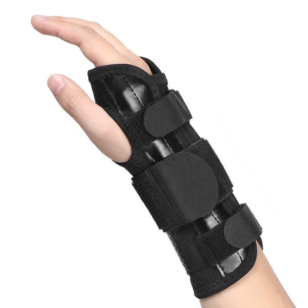 Ymiko Wrist Brace for Carpal Tunnel, Adjustable Wrist Support Brace Night Splint for Left and Right Hand, Arm Compression Hand Support for Arthritis, Wrist Pain, Tendonitis, Sprain, Joint Pain Relief