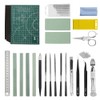BGTXINGI 45 Piece Gundam Model Tool Set with Plastic Box,
