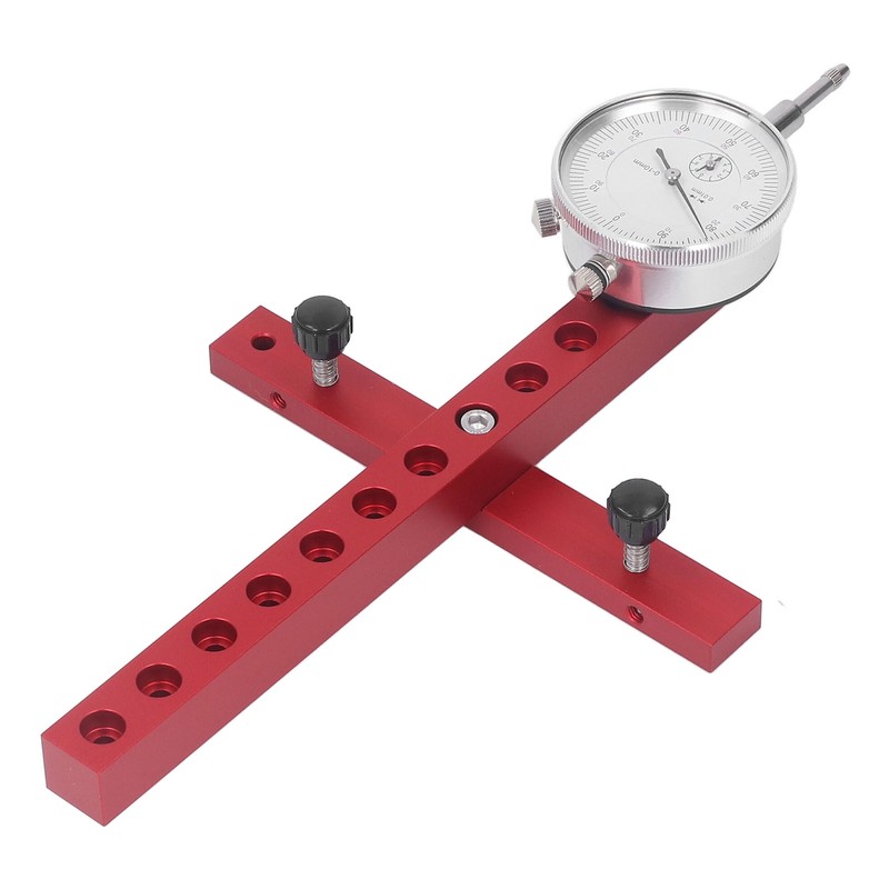 Table Saw Dial Indicator Aligning Calibrating Machinery Gauge Work Shop