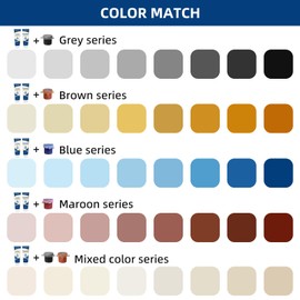 FENFANDAS Fiberglass Boat Repair Kit, Marine Fiberglass Repair Kit for Boats, Gel Coat Repair Kit for Boats, Epoxy Filler for Boats, Fiberglass Repair Kit Fix Holes Chips Pits Cracks (Color Match)