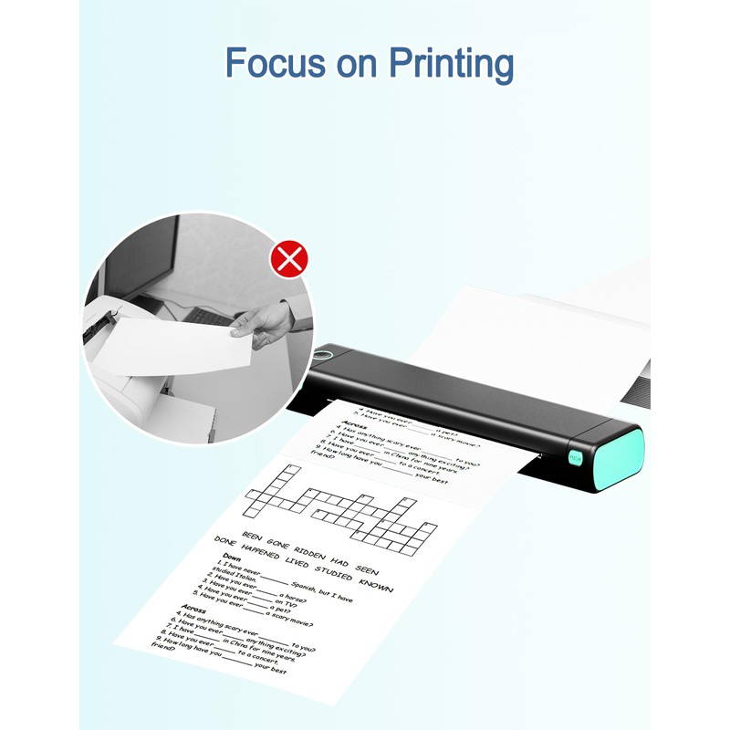 Phomemo M08F A4 Folding Thermal Paper Compatible for M08F and