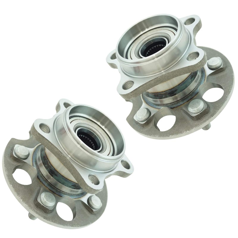 TRQ Rear Left and Right Wheel Bearing and Hub Assembly