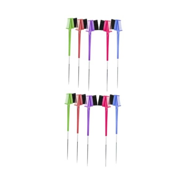 Angoily Sets Brow Makeup Combs Abs Pp Steel for Home
