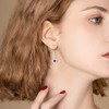 CARICY 925 Sterling Silver Infinity Dangle Earrings for Women September