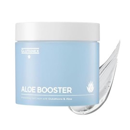 GLUTANEX™ ALOE BOOSTER (REVISA QUE SEA CUENTA DE VENDEDOR EMPORTMX) Crema Gel Calmante, Hidratante, Reparadora y Antioxidante con Glutatión, PDRN de Salmón, Pantenol, Extracto de Aloe Vera y Triple Ácido Hialurónico (200ml.) De Corea del Sur.