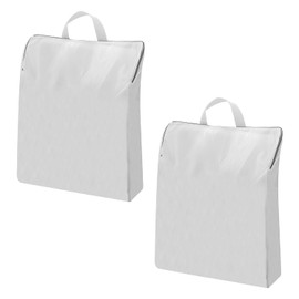 Bojueshaw 2pcs Large Size Mesh Laundry Bags,Mesh Laundry Bags with Handles,Reusable Washing Laundry Net for Home Dorm Hotel Travel Use